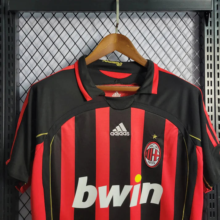 Milan Red 2006/07 Home Retro Kit