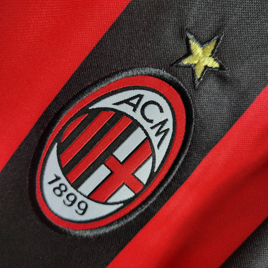 Milan Red 2006/07 Home Retro Kit