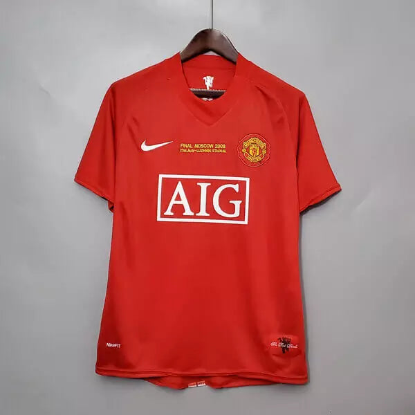 Manchester Red 2008/09 Home Retro Kit