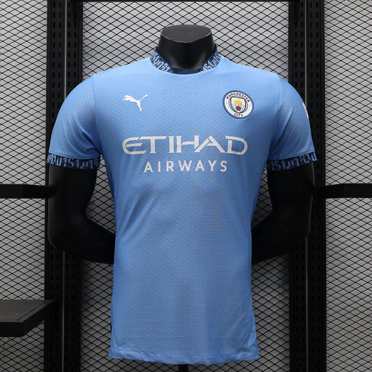 Manchester Blue 24/25 Home Kit Player Version