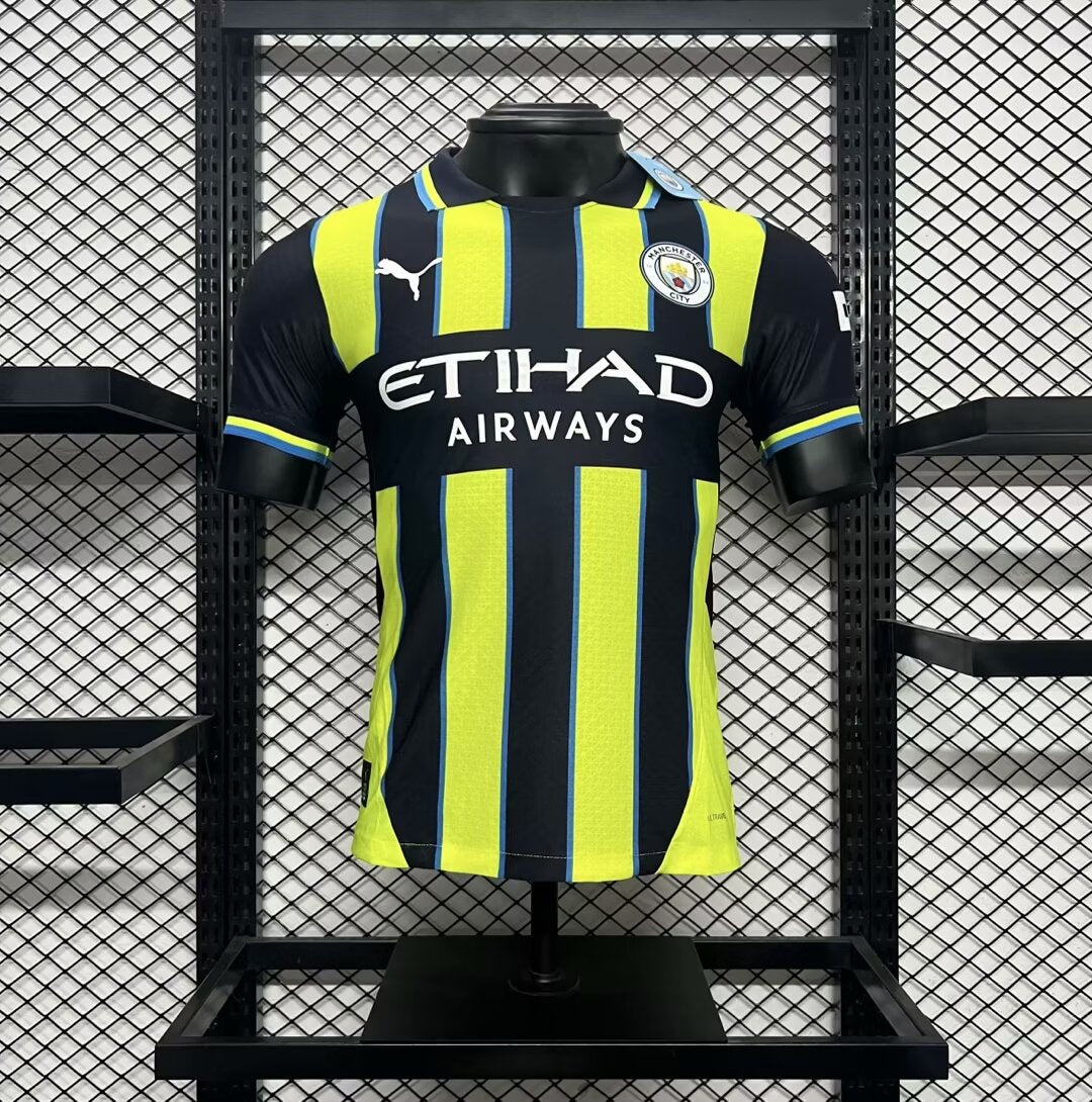 Manchester Blue 24/25 Away Kit Player Version